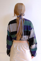 cropped jersey top