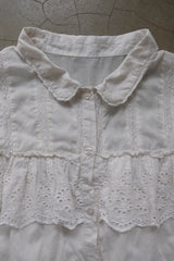 frill sleeve blouse