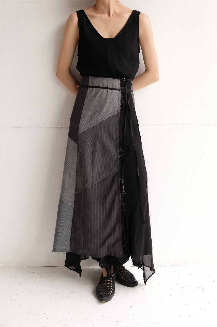 summer suit wrap skirt