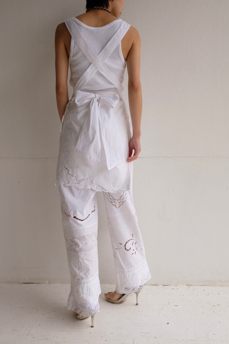 euro cotton apron skirt