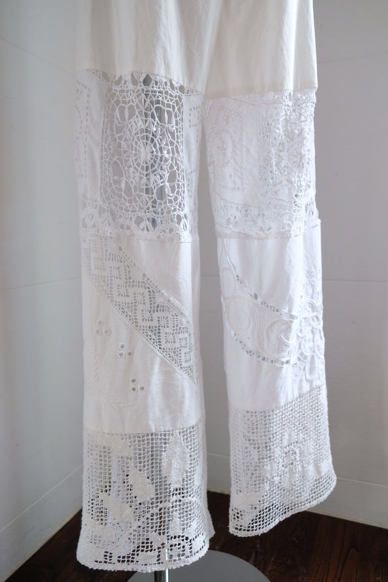 crochet lace pants C