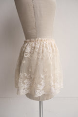 lace layered skirt