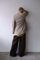 linen tailored jacket