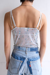 slip flower camisole