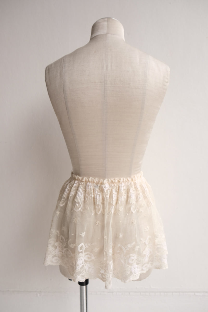 lace layered skirt