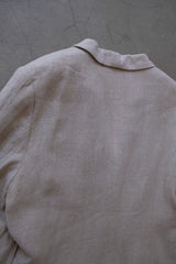 linen tailored jacket