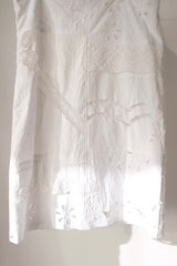 cutwork lace camisole dress
