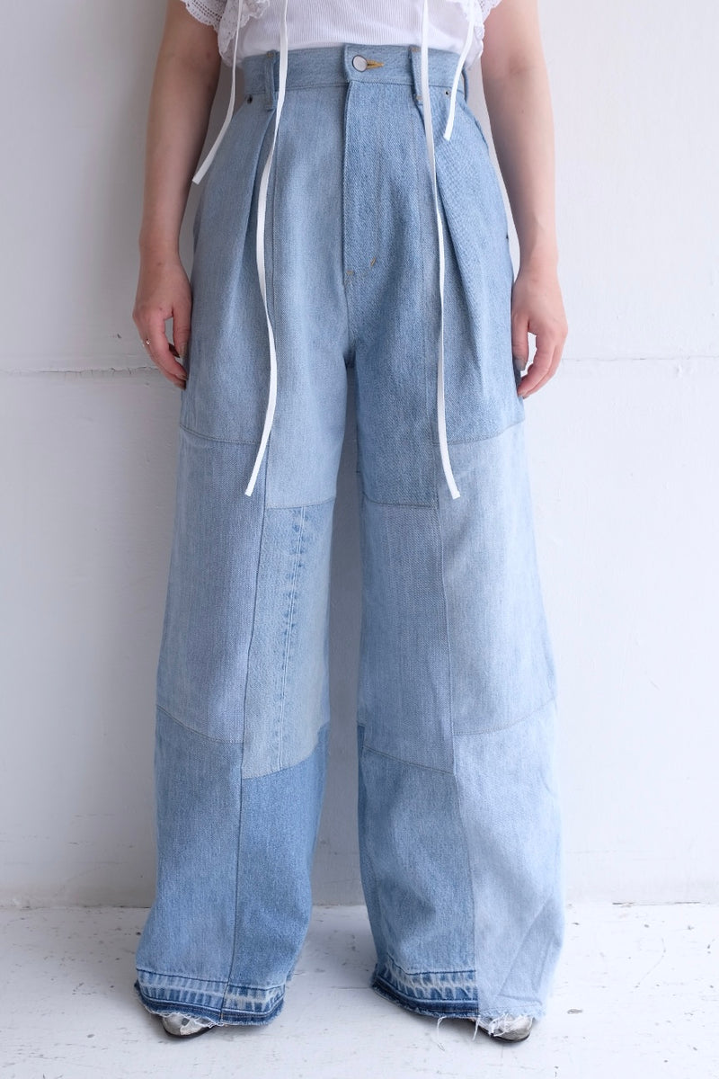 tuck wide pants