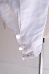 vintage linen cutwork blouse