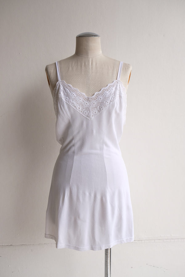 lace slip dress