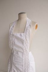 euro cotton apron dress