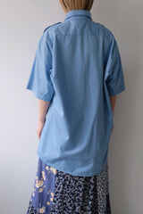 half sleeve epaulet shirt