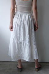 cotton flare skirt