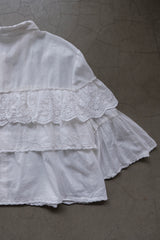 frill sleeve blouse