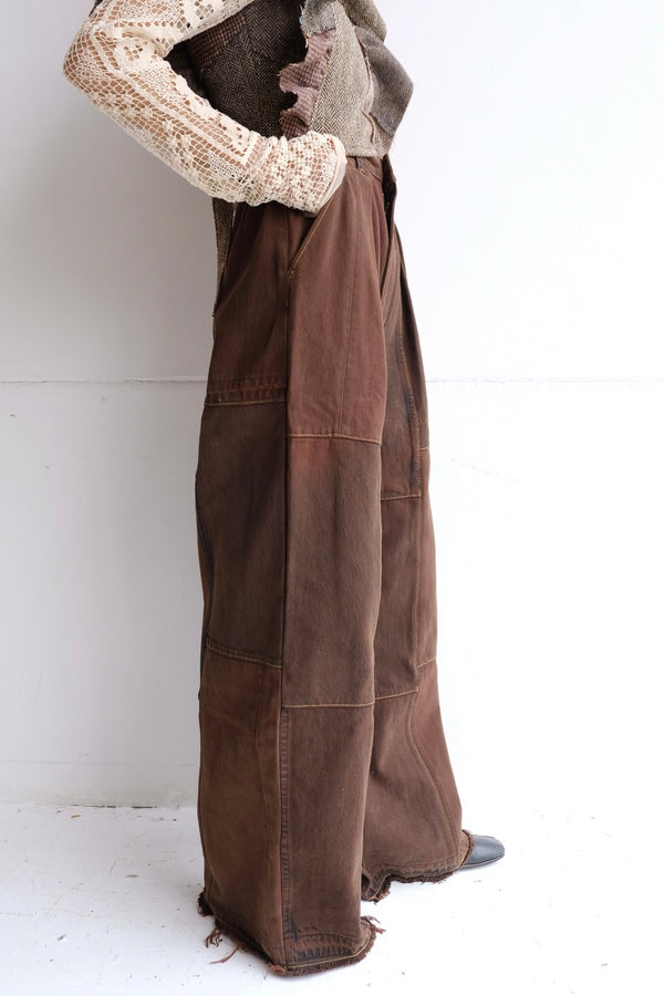 tuck wide pants