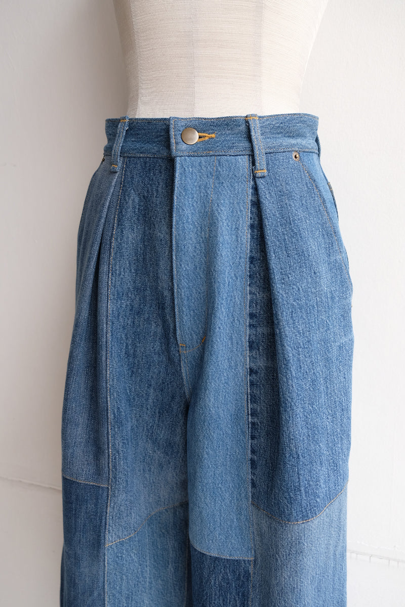 tuck wide pants