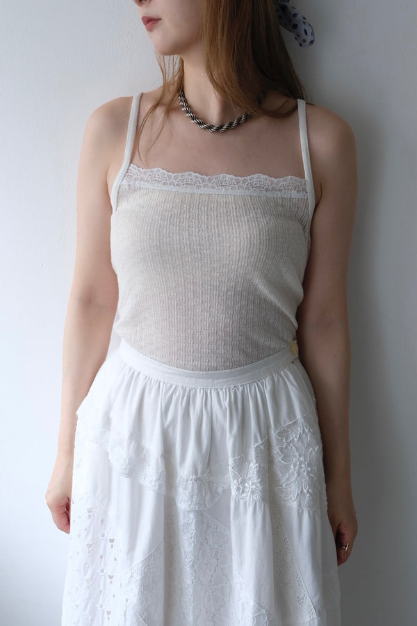 トップス MALION vintage 4way lace camisole MALION vintage – MALION vintage