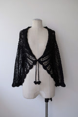 crochet lace cardigan