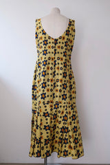 no sleeve flower dress