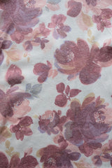 floral knit cardigan