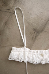 cutwork lace belt & pouch