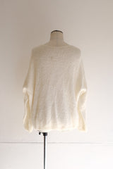 mohair knit cardigan