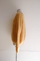 mohair knit cardigan